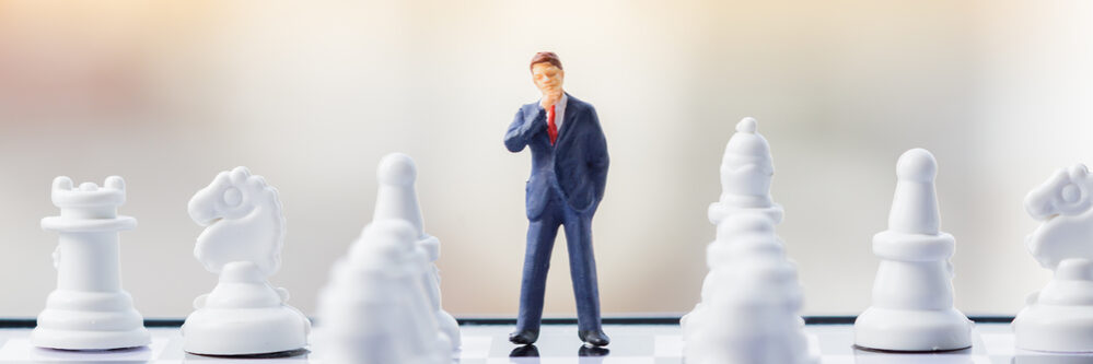 Business,Decision,Making,Concept.,Miniature,People,:,Small,Businessman,Figure