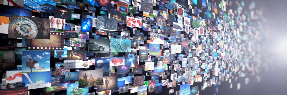 Pictures,Flow;,3d,Illustration