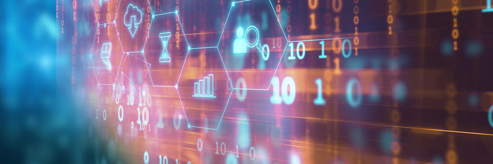 Fintech,Icon,On,Abstract,Financial,Technology,Background,Represent,Blockchain,And