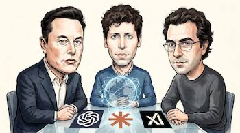 Musk, Altman y Amodei entran a un bar y…
